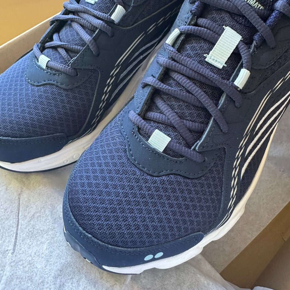 Ryka Womens Running Athletic Shoes, Navy and White, NIB, 11M - Picture 3 of 13
